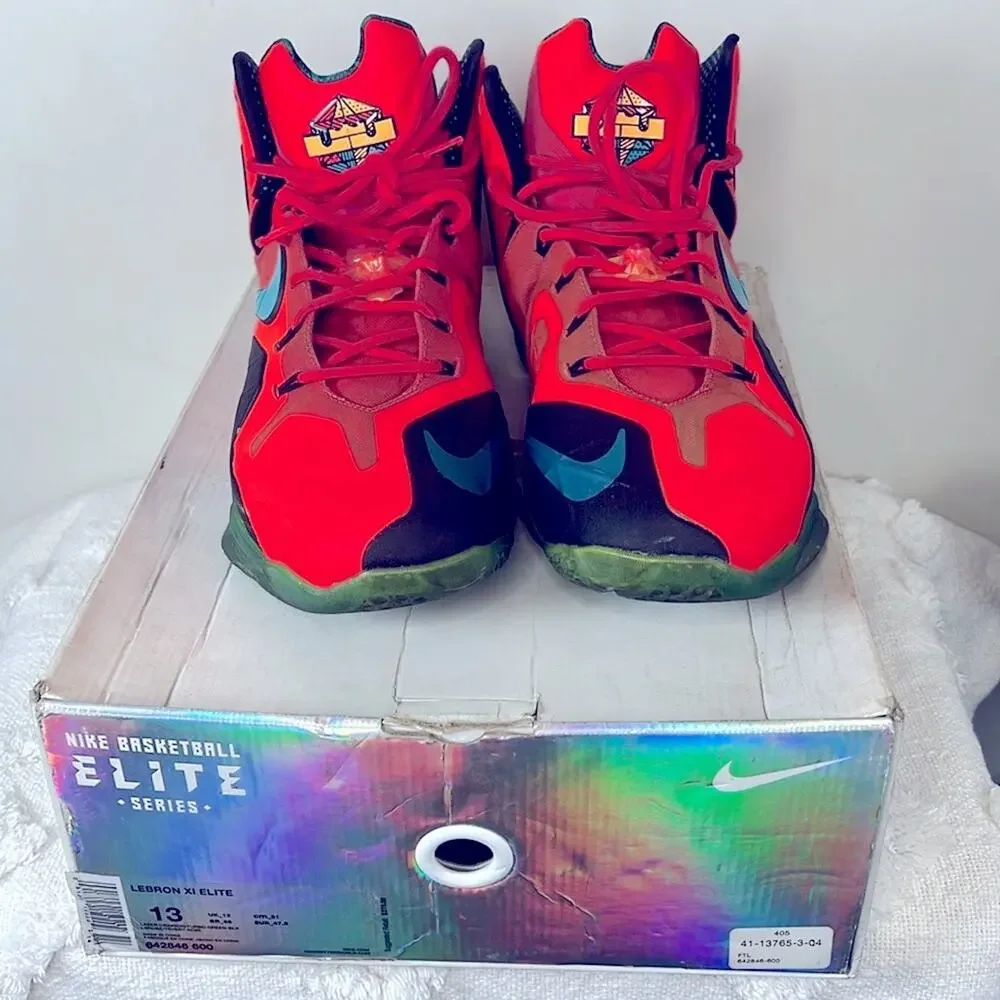 Nike LeBron 11 Elite Basketball Shoes size 13